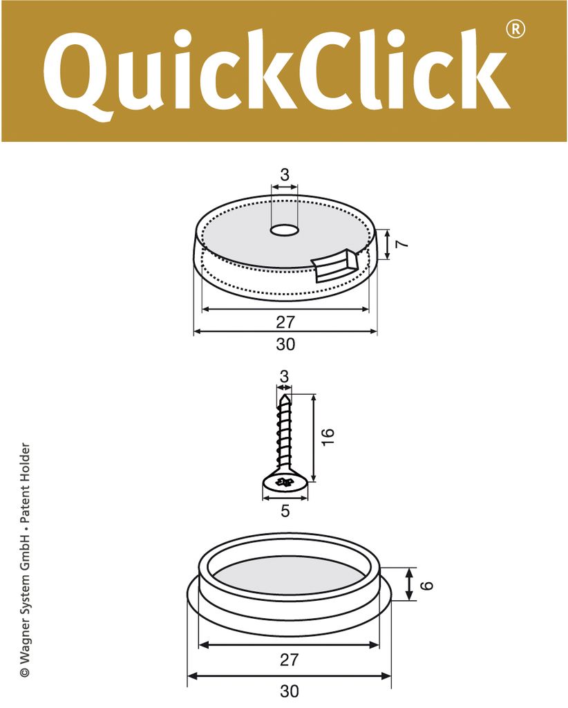 WAGNER QuickClick Kunststoffgleiter HYPER Kaufland De