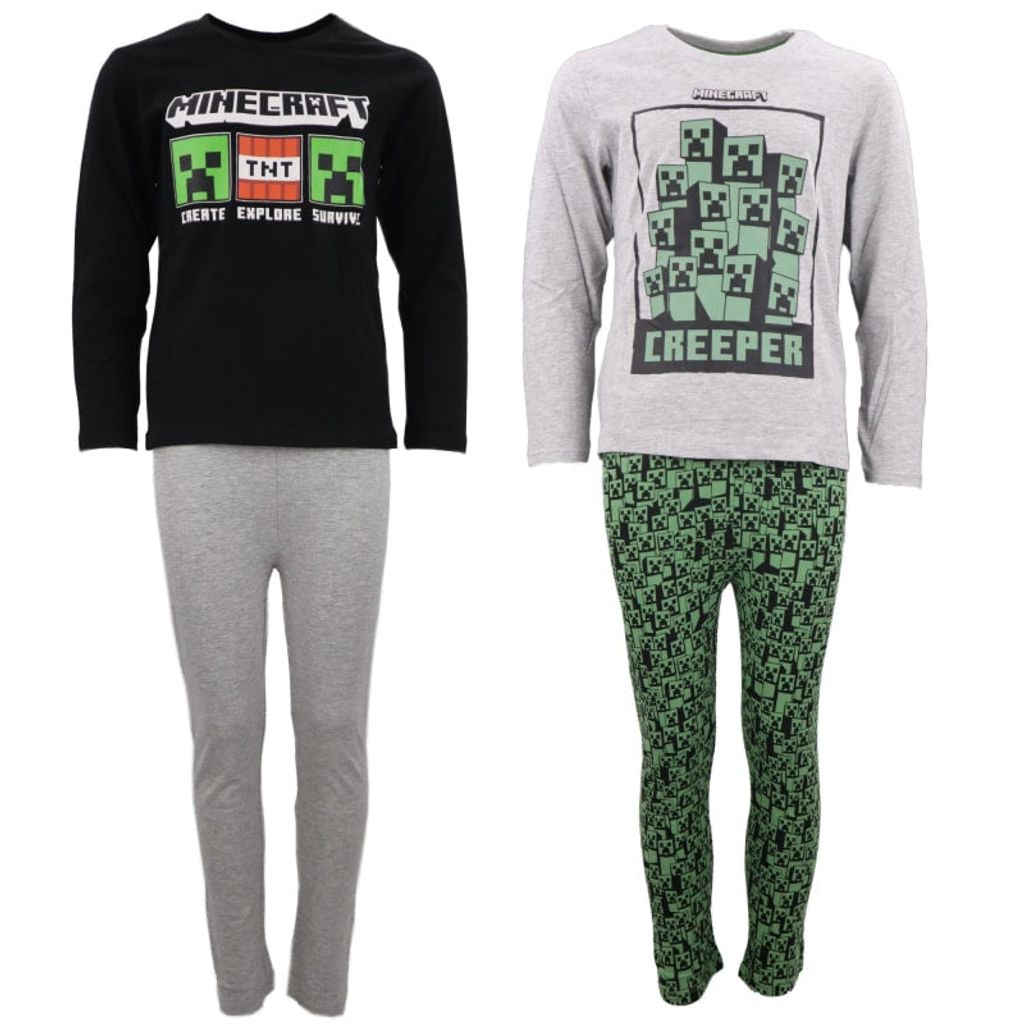 Minecraft Creeper Kinder Lang Pyjama Kaufland De