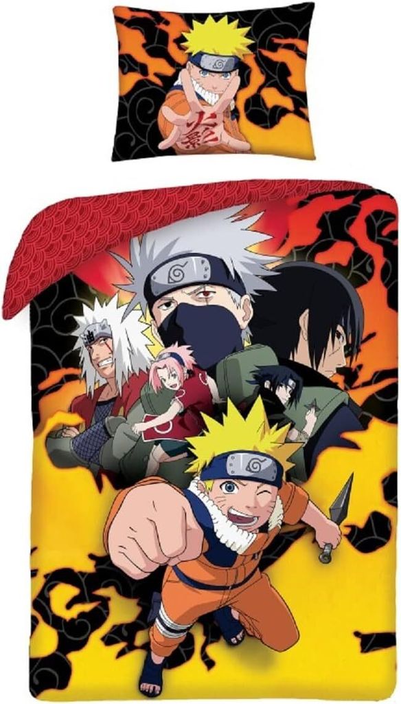 Naruto Wende Bettwäsche Set Kakashi Sasuke Kaufland de