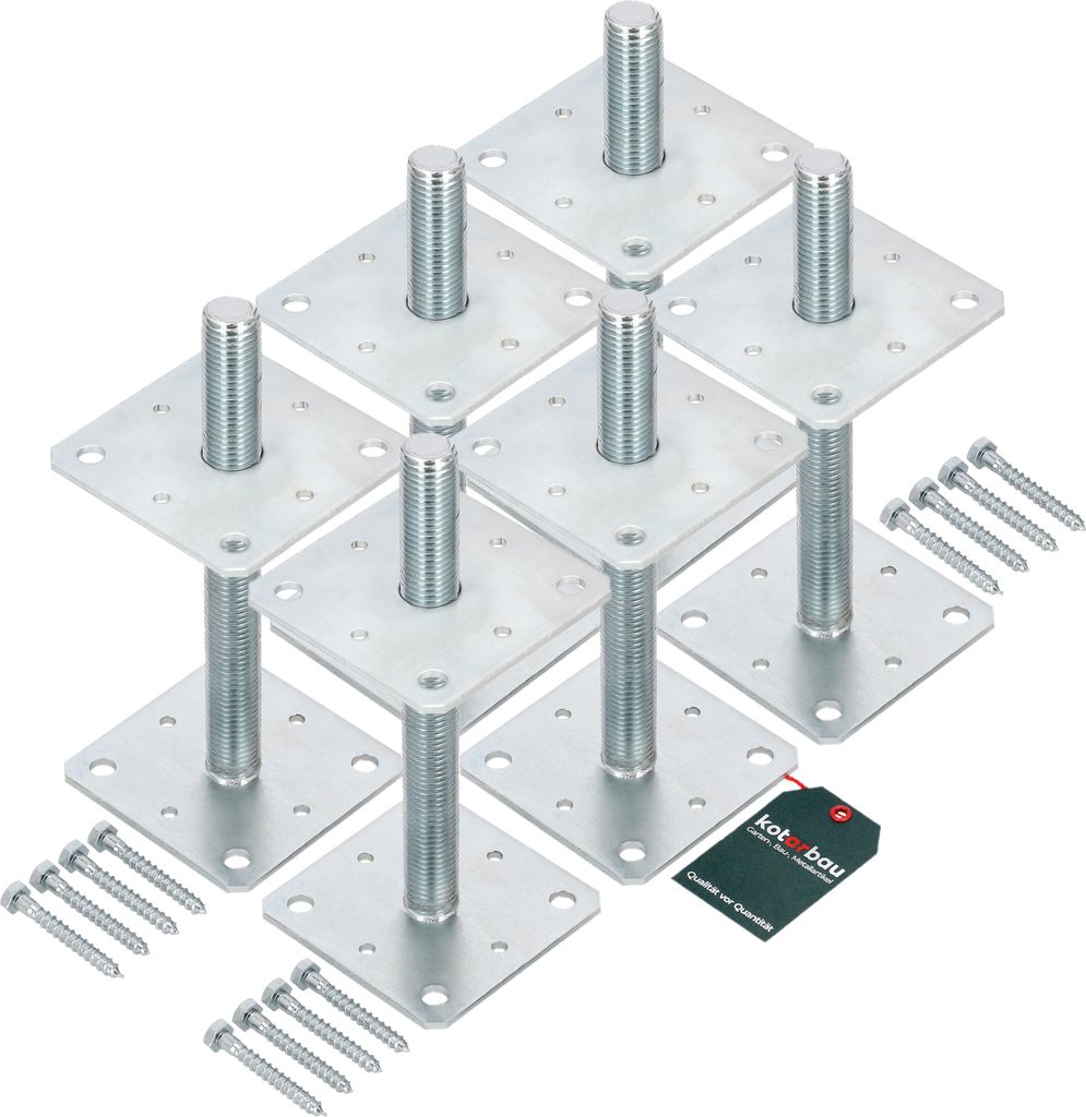 KOTARBAU 6er Set Pfostenträger 110 mm x 110 Kaufland de