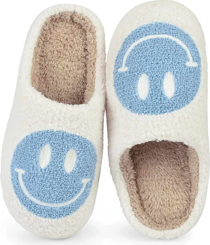 Asksa Hausschuhe Smiley Damen Herren Winter Kaufland De