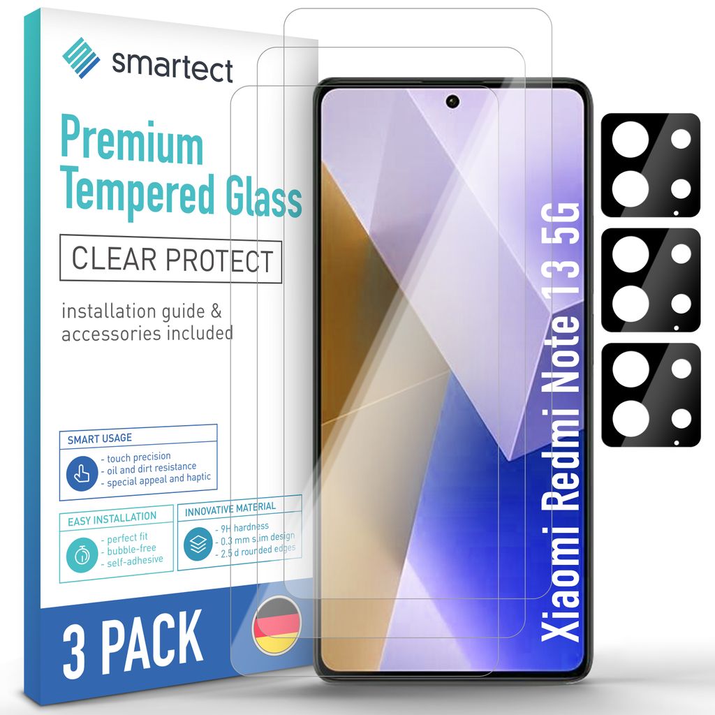 Smartect Schutzglas Klar F R Xiaomi Redmi Kaufland De