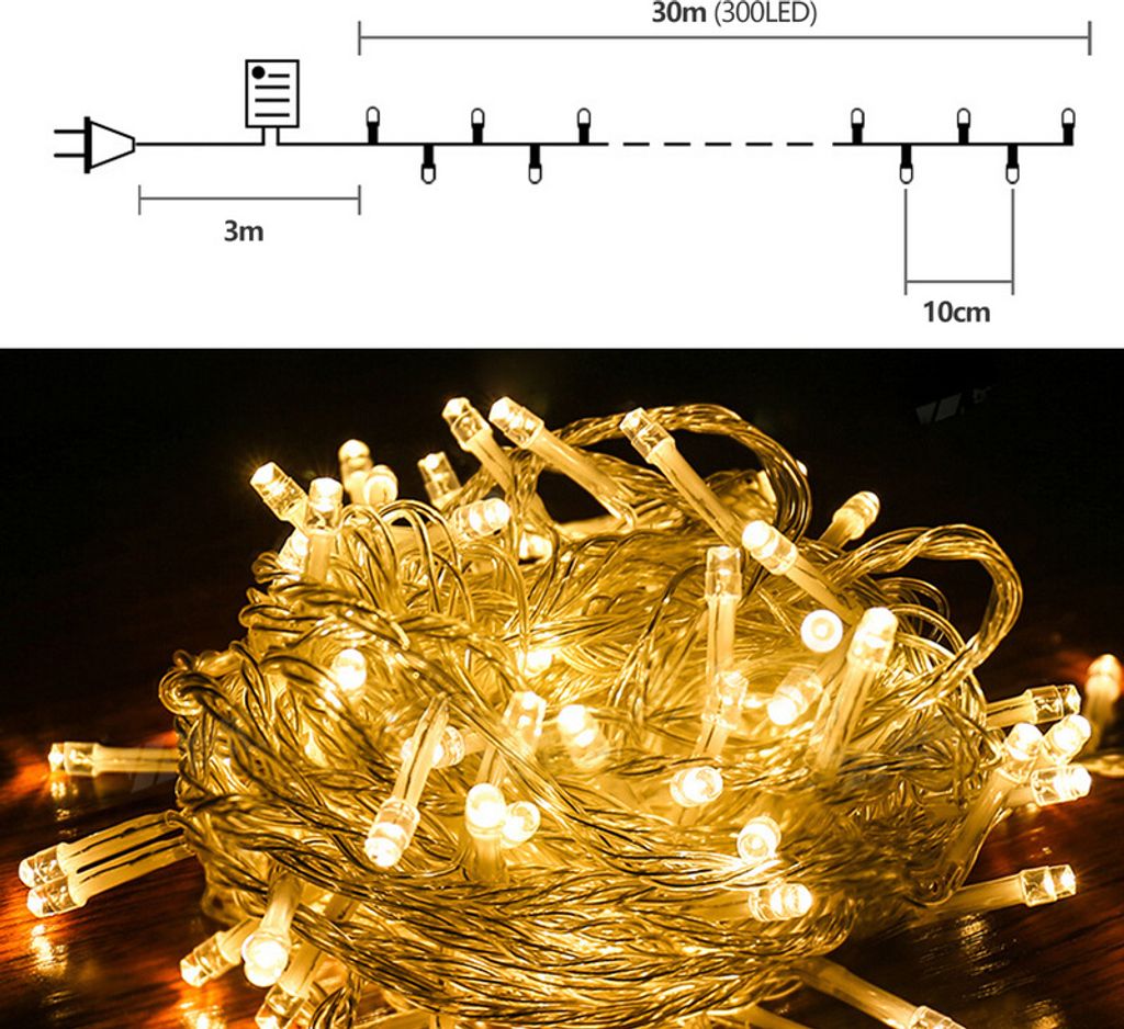 Tolletour M Led Lichterkette Warmwei Kaufland De