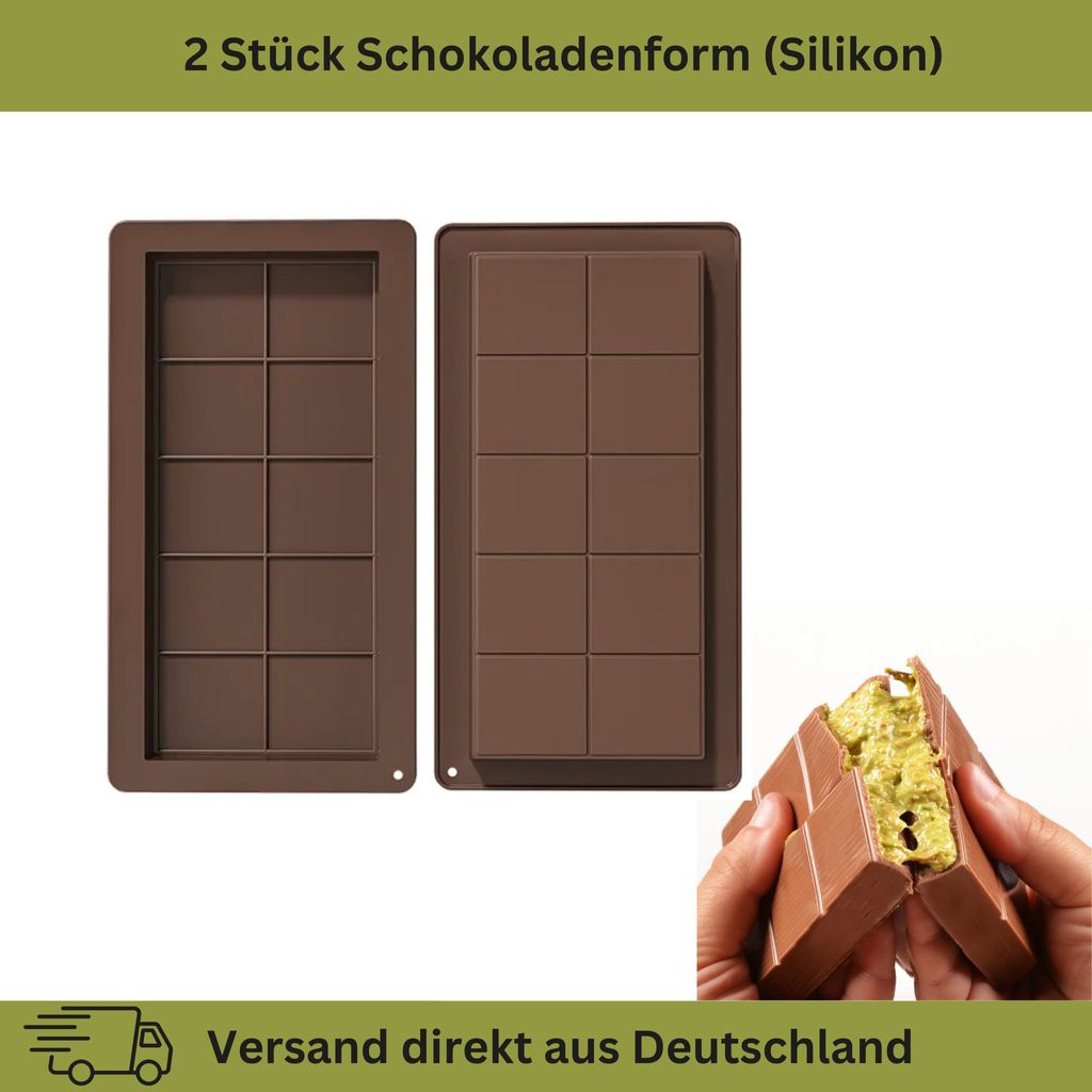 2 Stück Schokoladenform für Dubai Schokolade Kaufland de