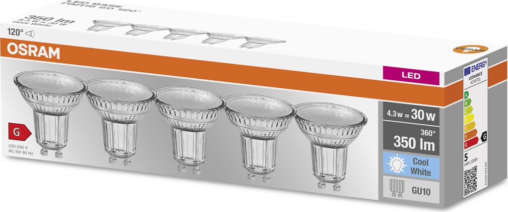 OSRAM LED BASE PAR16 50 Reflektor LED Lampen Kaufland De