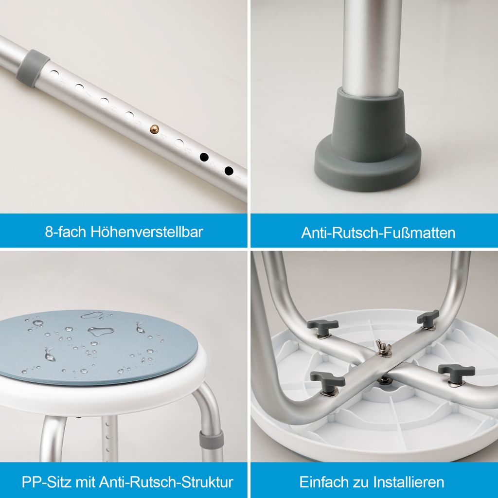 Heilmetz Duschhocker Rund Badhocker Kaufland De