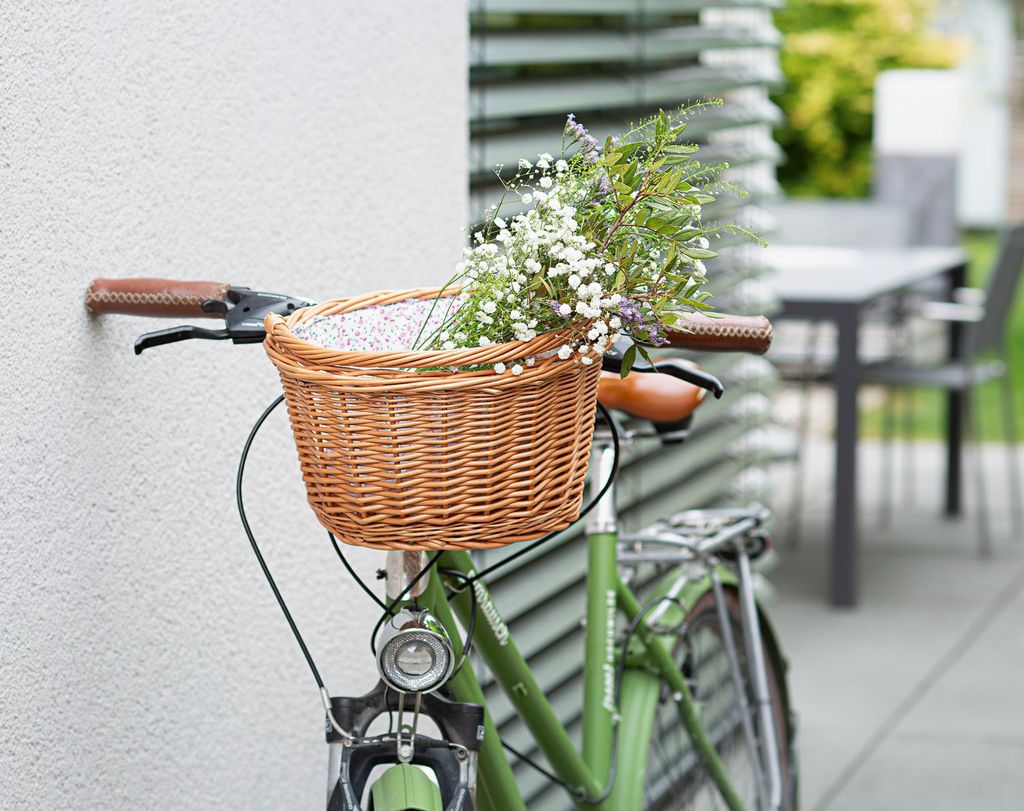 Fahrradkorb Blümchen Füllkorb Flechtkorb Kaufland de