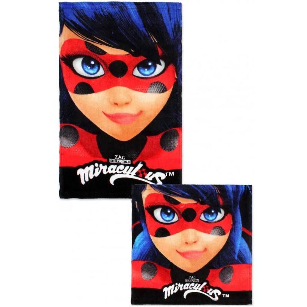 Ladybug Miraculous 2er Set Handtuch Und Kaufland De