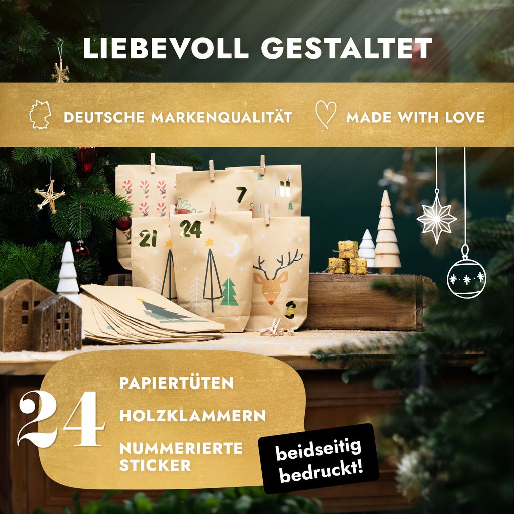 AMARI Adventskalender Nr 13 zum Befüllen Kaufland de