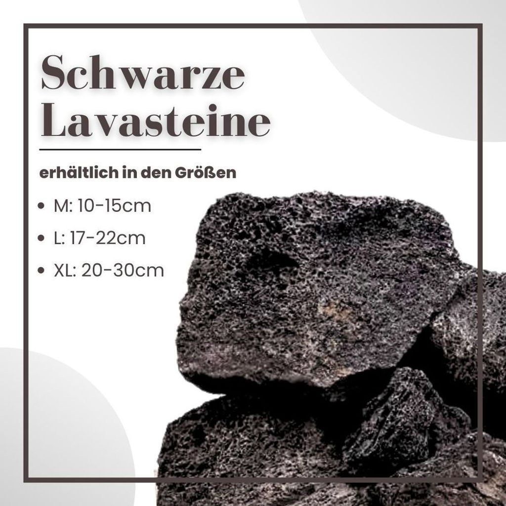 Aquarium Natursteine Lavastein Schwarz 15 Kg Kaufland De