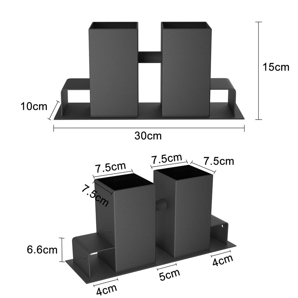 YUENFONG Holzstapelhilfe 4er Set Stabile Kaufland De