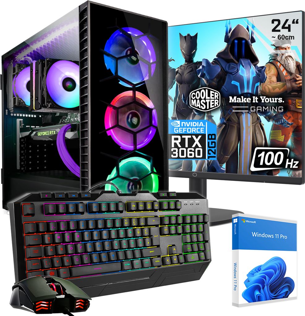 Kraftpc Gaming Pc Komplett Set Amd Ryzen Kaufland De