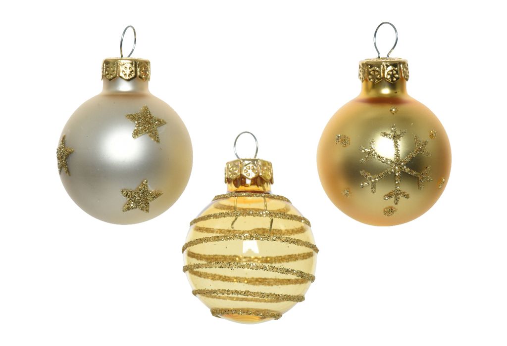 Christbaum Micro Kugeln Pearl Goldfarben Kaufland De