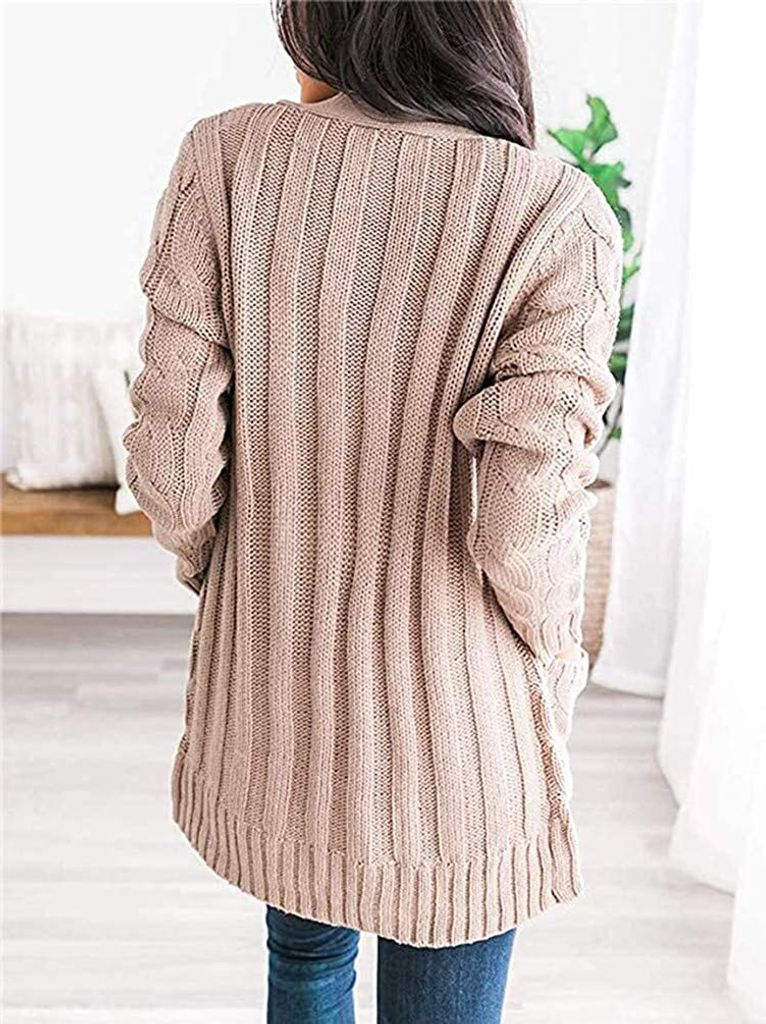 Asksa Damen Strickjacke Strickpulli Langarm Kaufland De