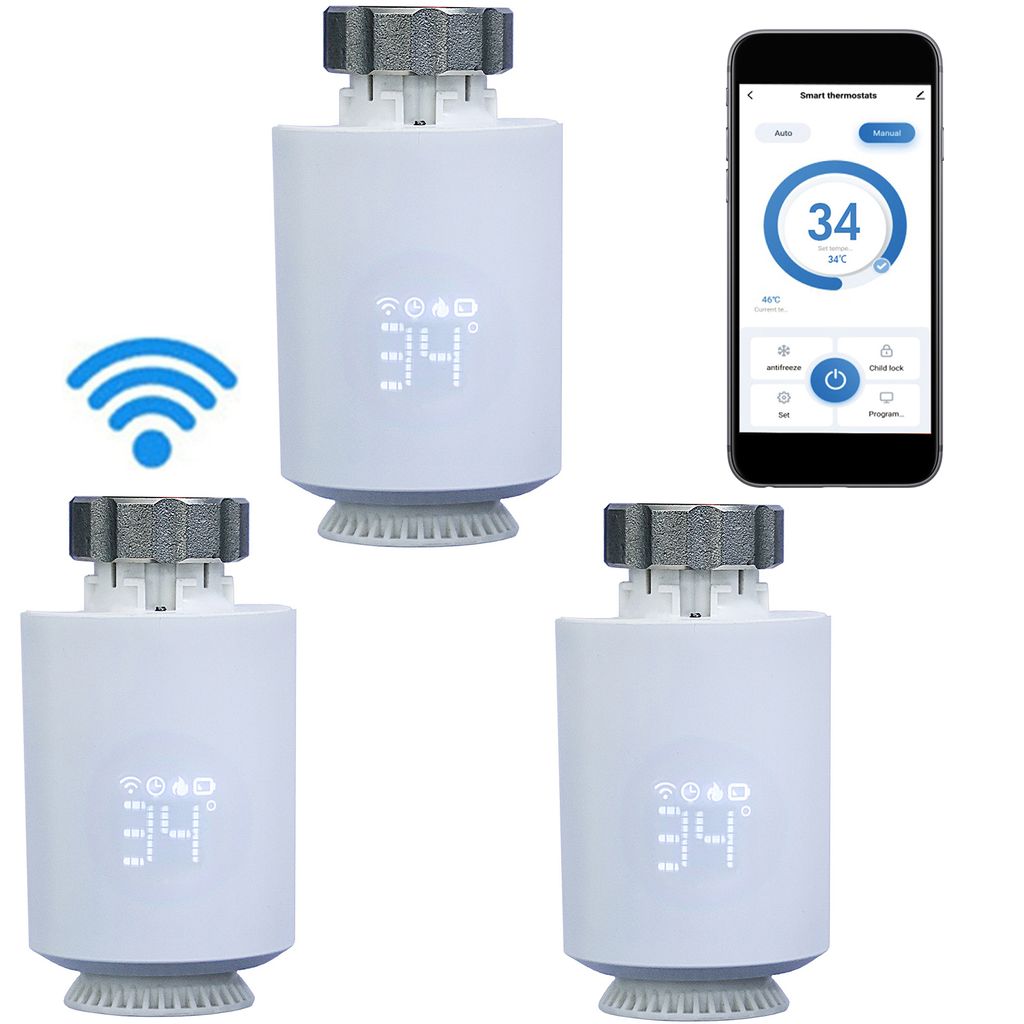 Zigbee X Smart Heizk Rperthermostat Kaufland De