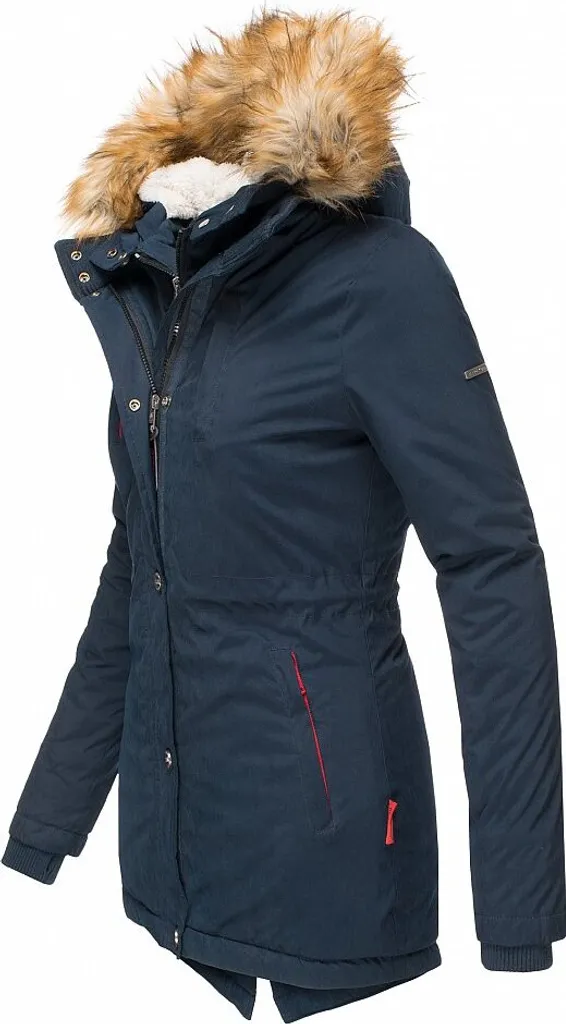 Marikoo Damen Winter Jacke Stepp Parka Mantel Kaufland De