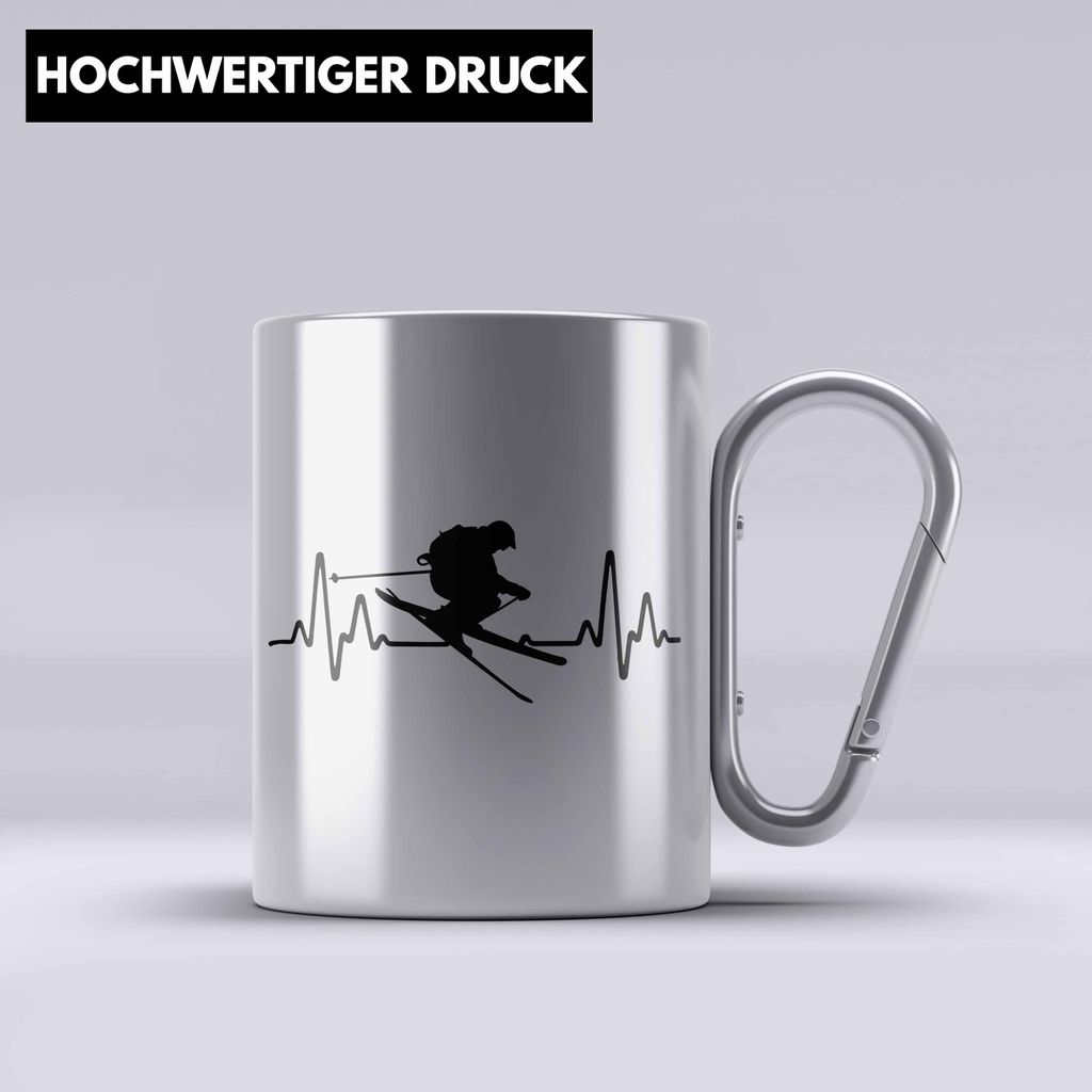 Trendation Ski Edelstahl Tasse Karabiner Kaufland De