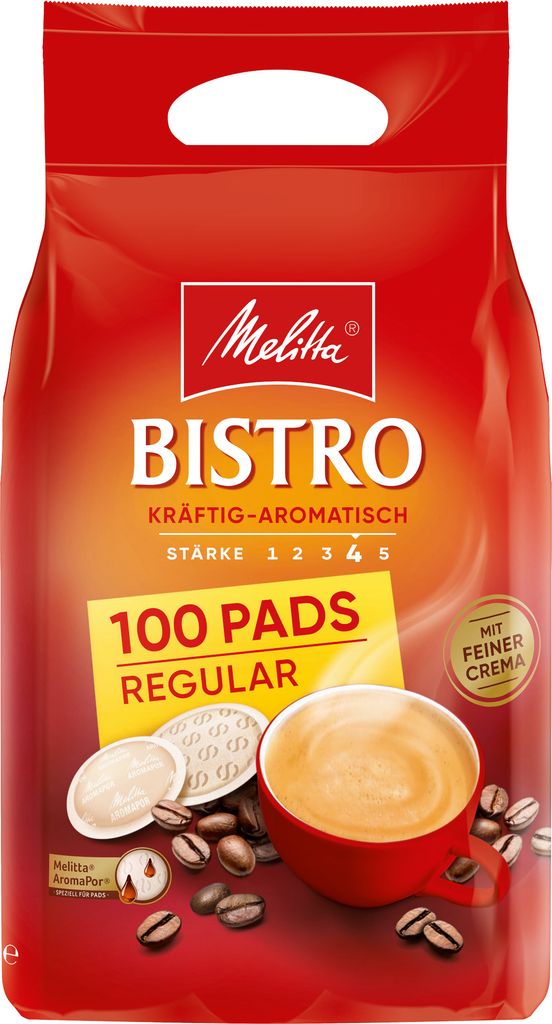 Melitta Bistro Kaffee Pads kräftig feiner Kaufland de