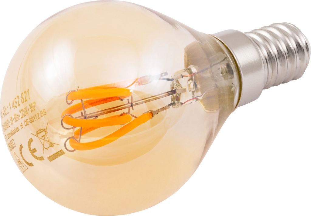 Led Filament Tropfenlampe Mcshine Retro Kaufland De