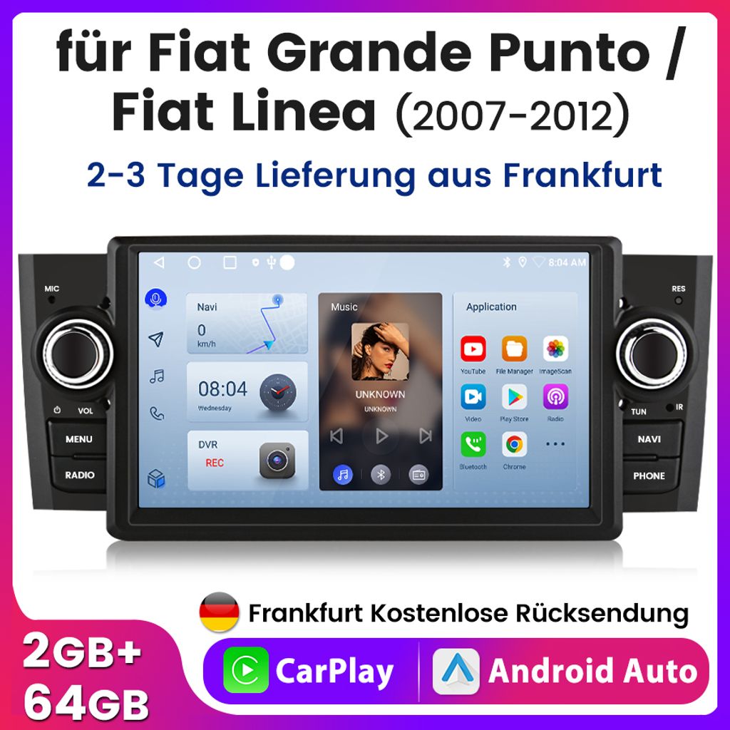 Carplay F R Fiat Grande Punto Linea Kaufland De