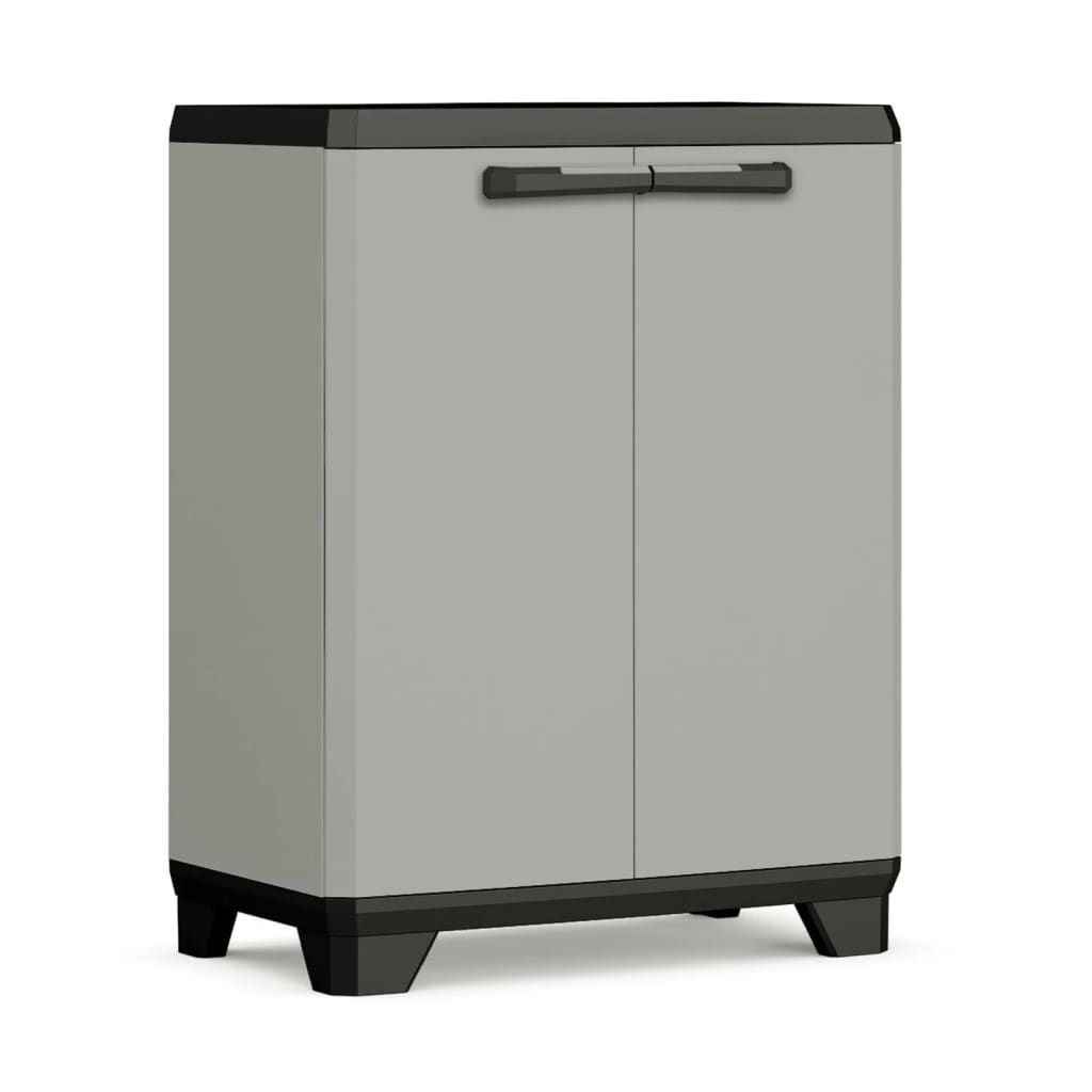 Keter Lagerschrank Niedrig Planet Grau Und Kaufland De