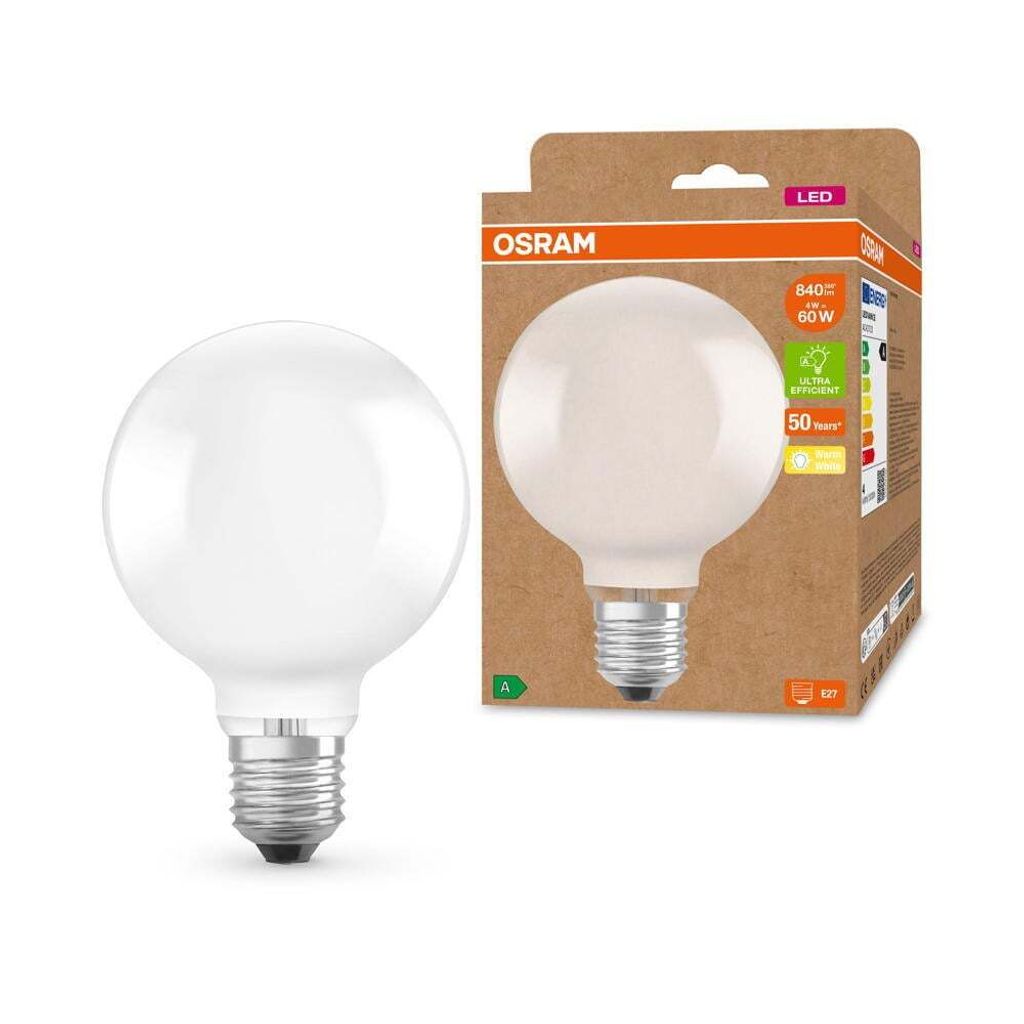 Osram LED Lampe Ersetzt 60W E27 Globe G95 Kaufland De