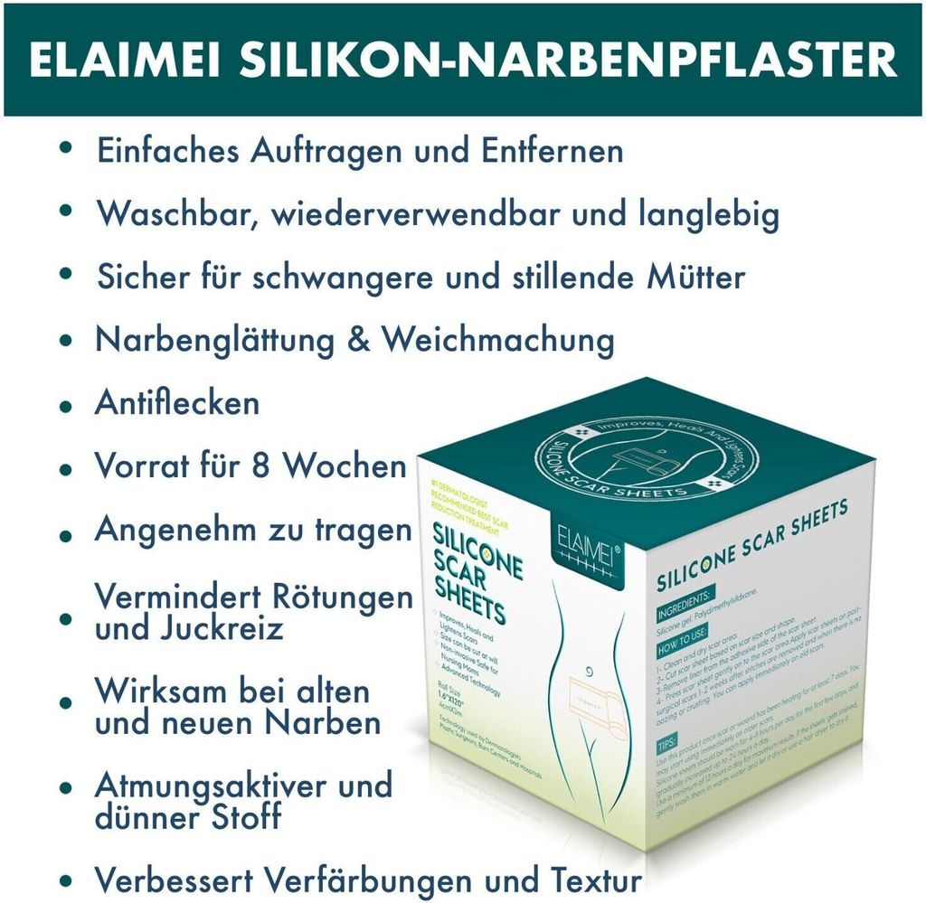 Narbenpflaster Silikonpflaster Narben Silikon Kaufland De