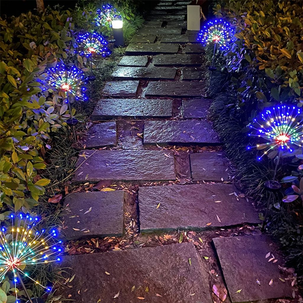 Led Solar Bunt Feuerwerk Lichter Kaufland De