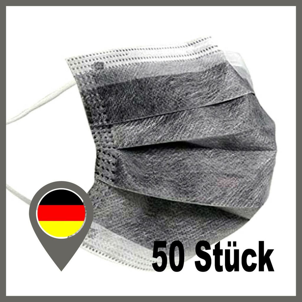 50 Stück Mundschutz 3 lagig Maske Kaufland de