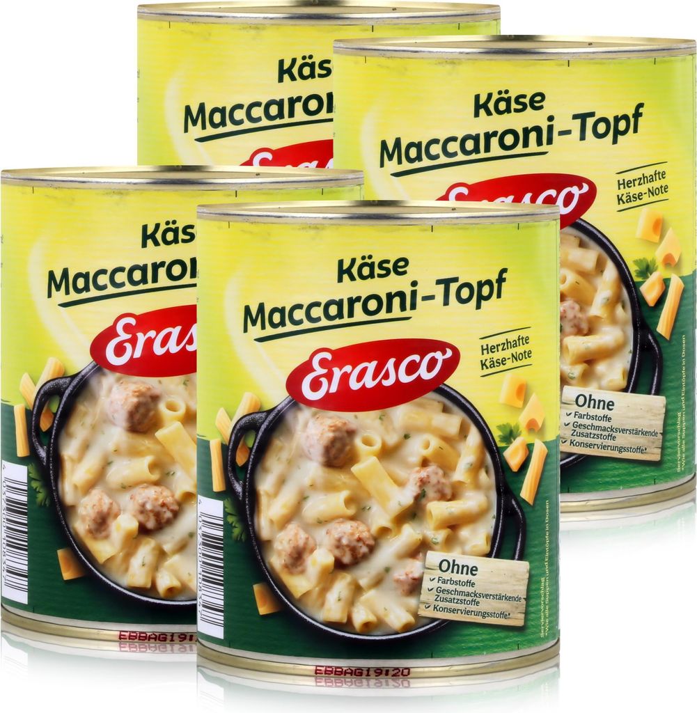 Erasco K Se Maccaroni Topf G Fertigessen Kaufland De