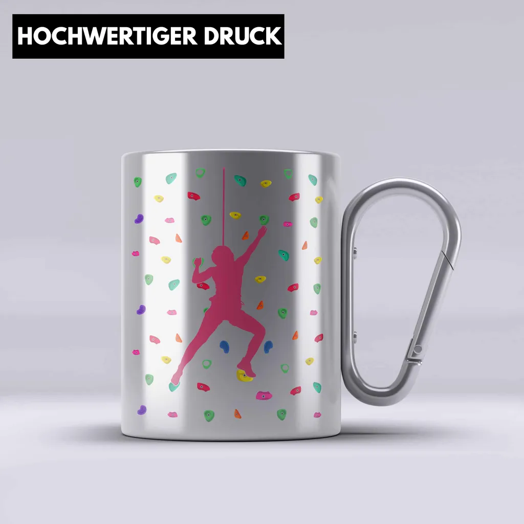 Trendation Klettern Edelstahl Tasse Kaufland De