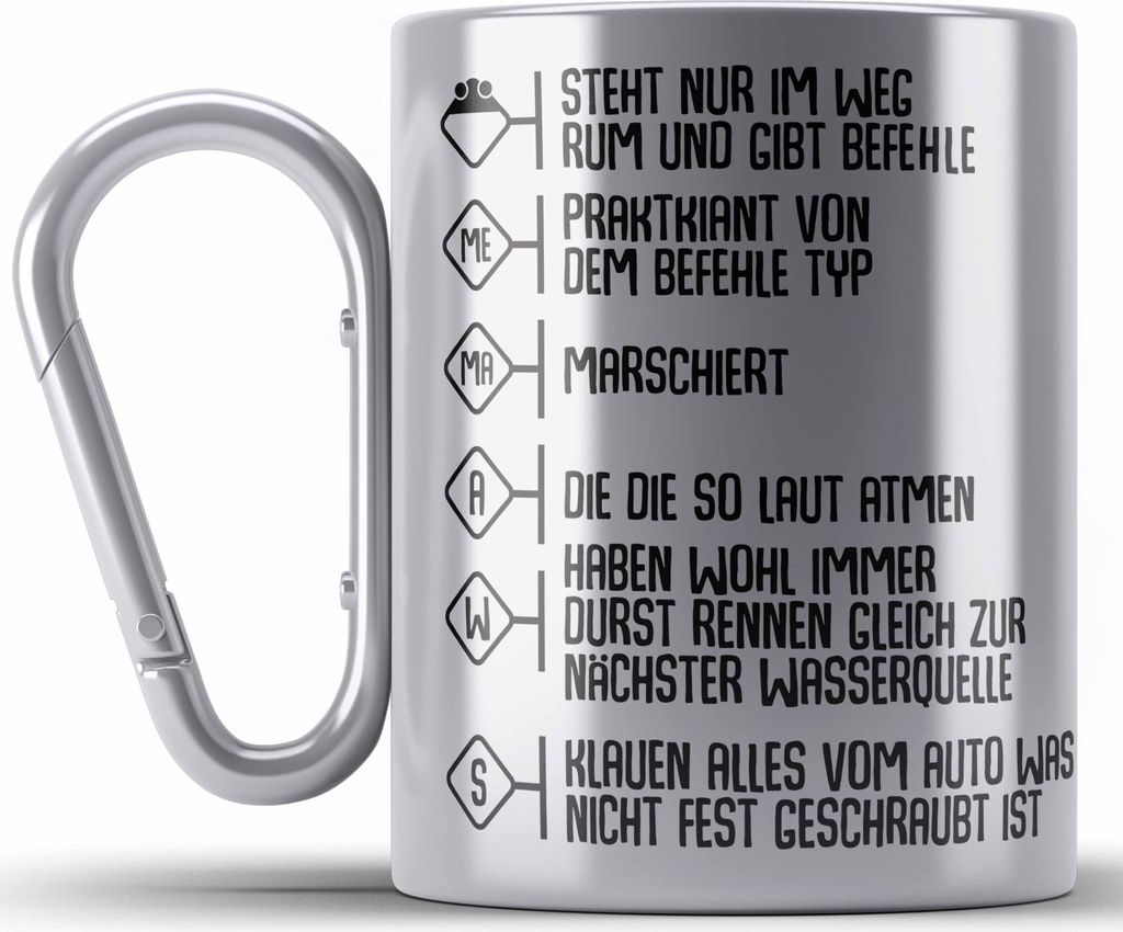 Trendation Feuerwehr Edelstahl Tasse Kaufland De