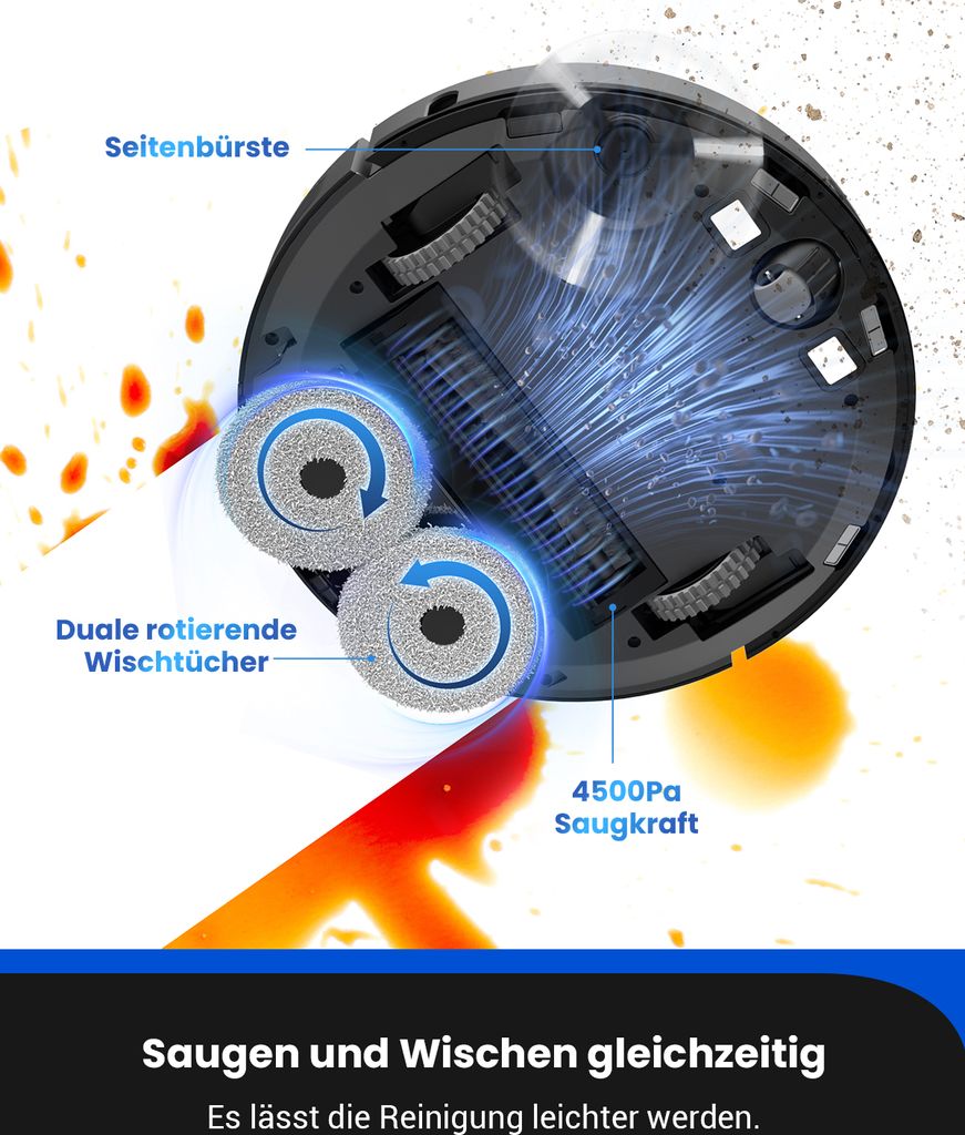 Proscenic M Saugroboter Mit Kaufland De