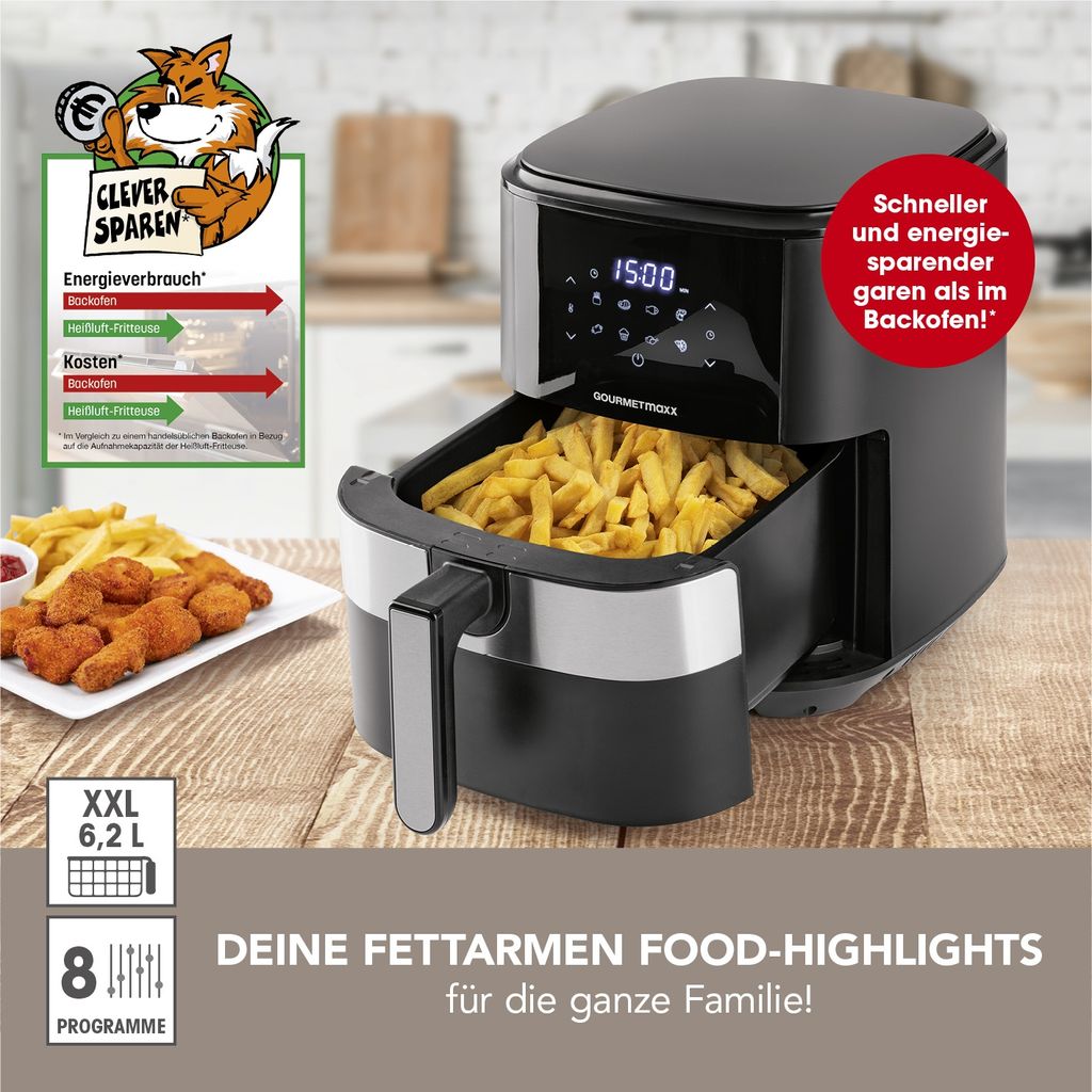 Gourmetmaxx Digitale Hei Luft Fritteuse Kaufland De