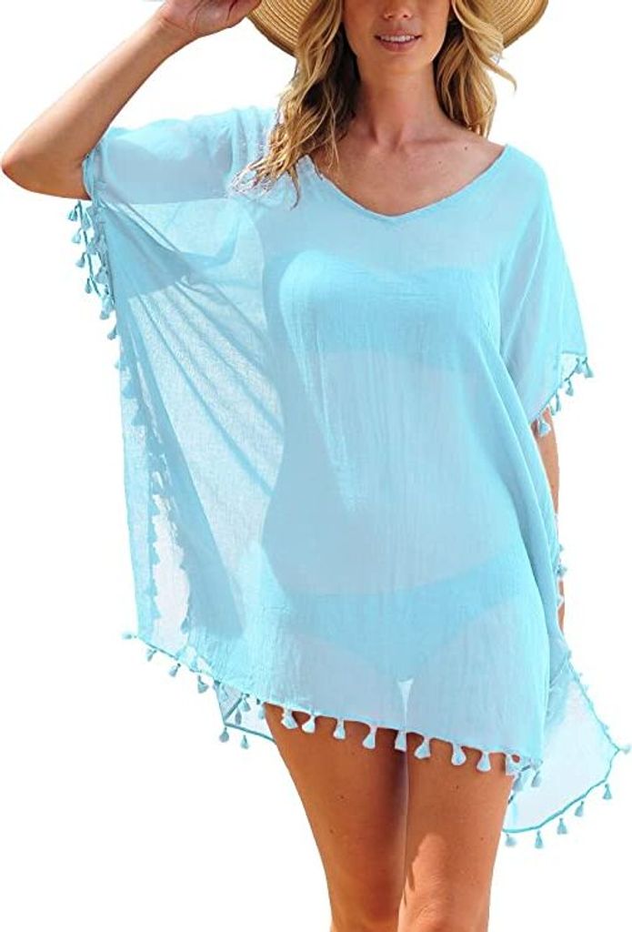 Damen Strandkleid Sommerkleid Bikini Cover Up Kaufland De