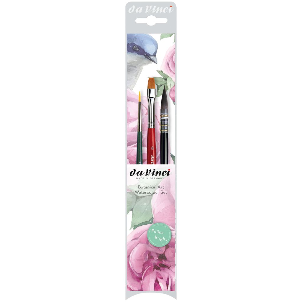 Da Vinci Botanical Pinselset Aquarell Kaufland De