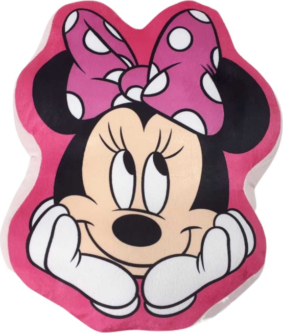 Geformtes Kissen 34x29cm Minnie Mouse Kaufland De