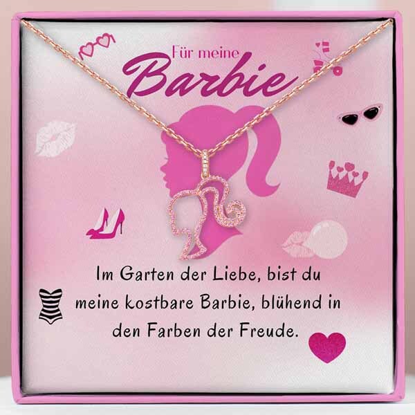 F R Meine Barbie Halskette Aus Ros Gold Kaufland De