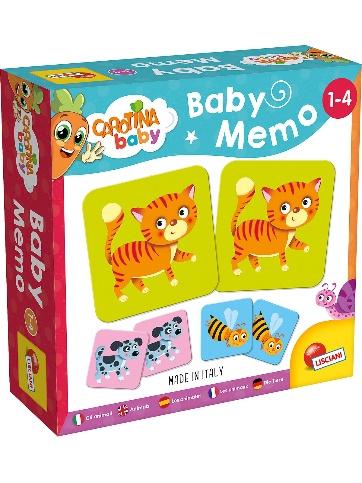 Lisciani Spiele Puzzle Carotina Baby Memo Kaufland De