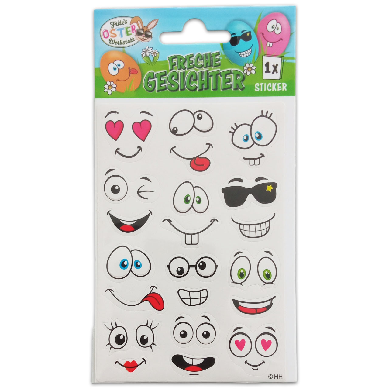 Itenga Oster Sticker Freche Gesichter Kaufland De