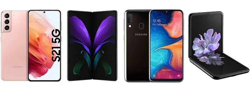 Chytré telefóny od spoločnosti Samsung