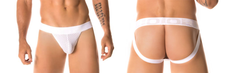 Jockstrap von vorne und hinten