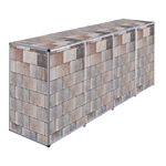 Mülltonnenbox aus Beton