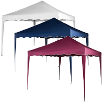Bunte Faltpavillons