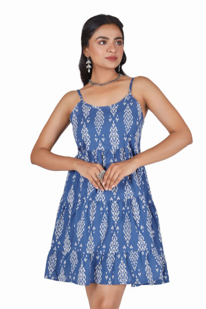 Kurzes Boho-Kleid