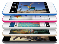 iPod touch in verschiedenen Farben