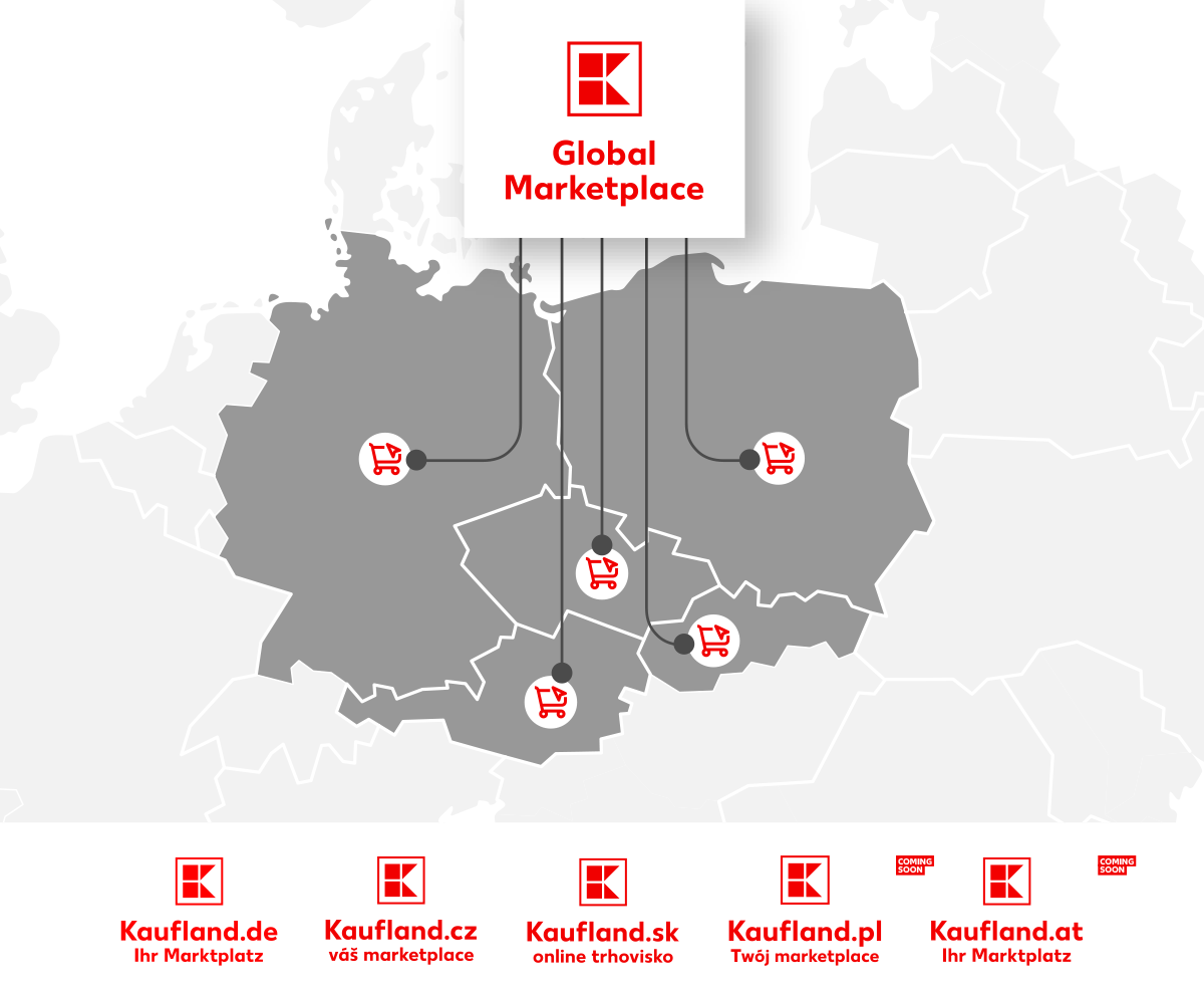 Map of Kaufland Global Marketplace