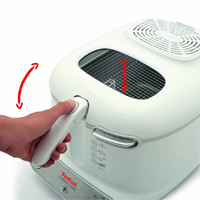 Tefal Friteuse mit absenkbarem Korb