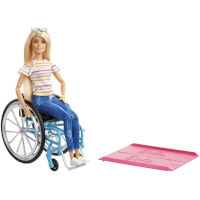 Barbie Puppe mit Rollstuhl