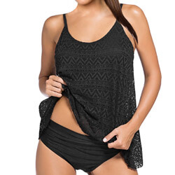 Tankini kräftige Figur